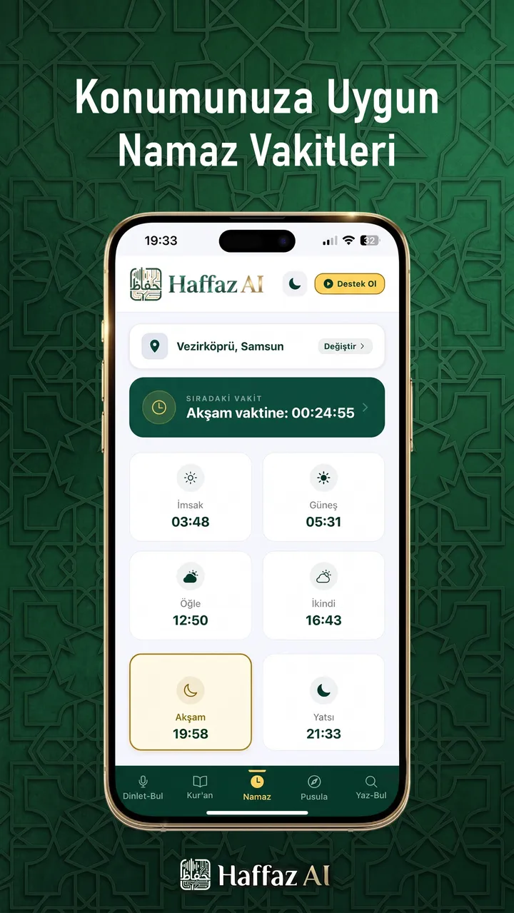 Namaz vakitleri